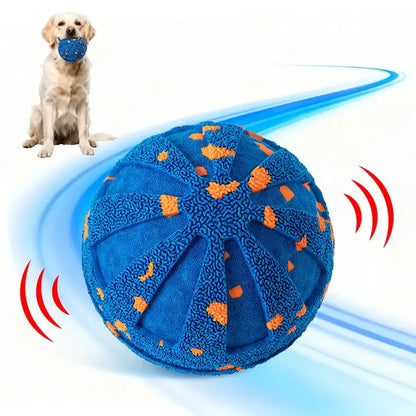 Smart Interactive Dog Toy - Wicked Ball AIR: Automatic Moving, Bouncing, and Rotating Waterproof E-TPU Ball for Medium to Large Breeds