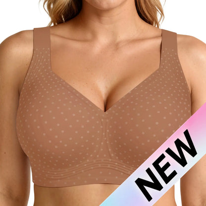 OEAK Women's Seamless Wireless Push-Up Bra - Ultimate Comfort and Support for Activewear