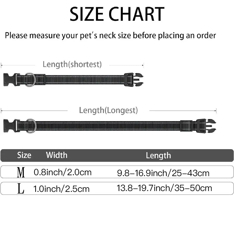 Premium Waterproof Dog Collar with Airtag Compatibility, Reflective Soft Padding, and Adjustable Safety Case for Large Breeds