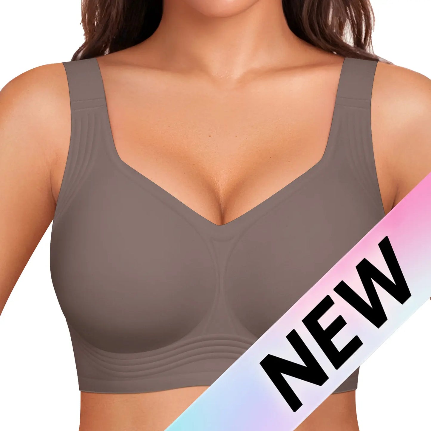 OEAK Women's Seamless Wireless Push-Up Bra - Ultimate Comfort and Support for Activewear