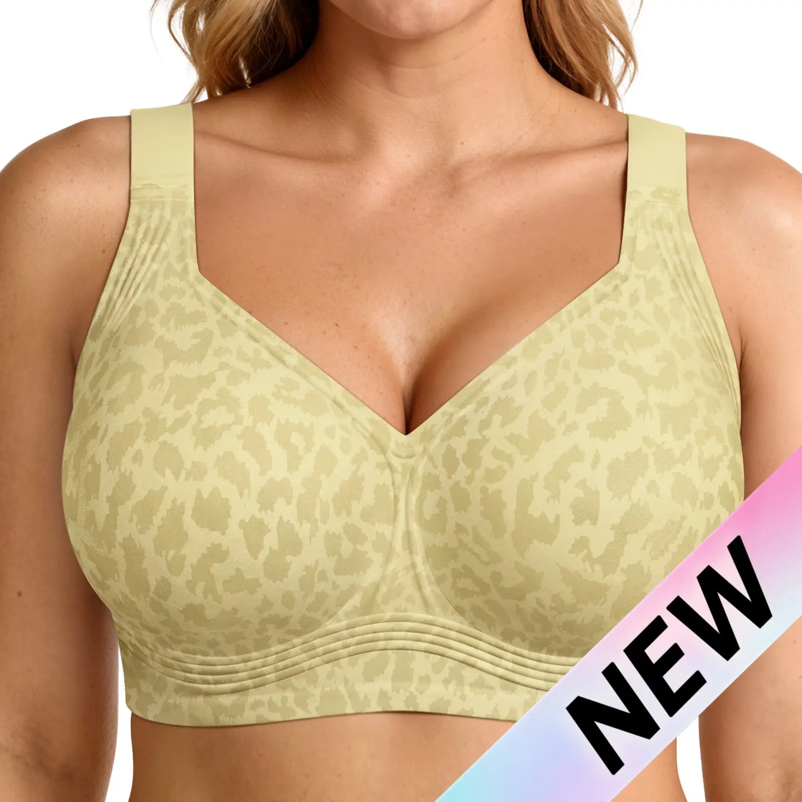 OEAK Women's Seamless Wireless Push-Up Bra - Ultimate Comfort and Support for Activewear